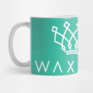 Full White Waxxsy Logo Mug